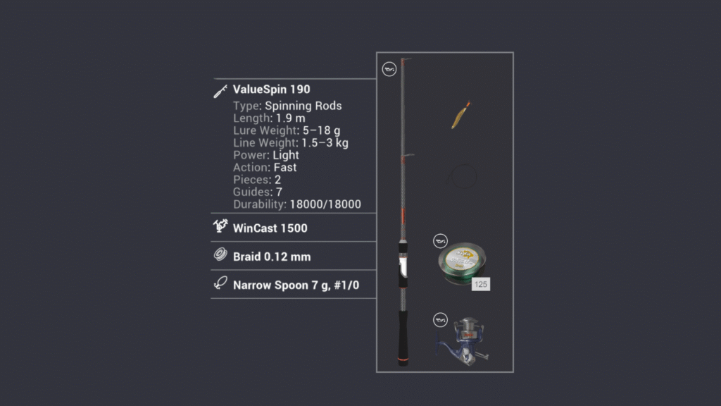 Fishing Planet Level 5 Spinning Setup Overview
