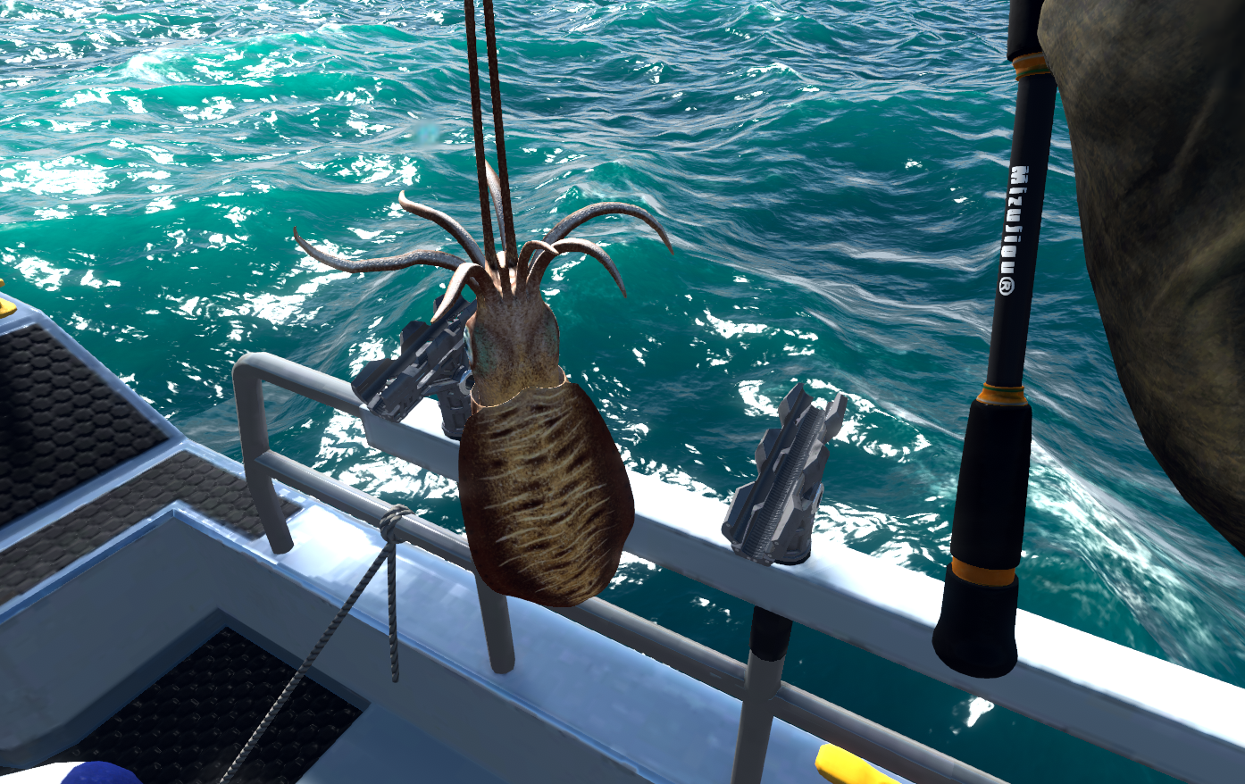 How to catch Bigfin Reef Squid at Kaiji No Ri in Fishing Planet