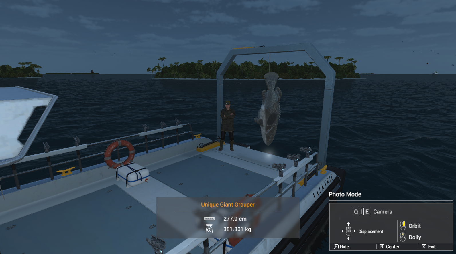 Unique Giant Grouper catch at Noomaa Kuda Atholhu in Fishing Planet, 381.301 kg