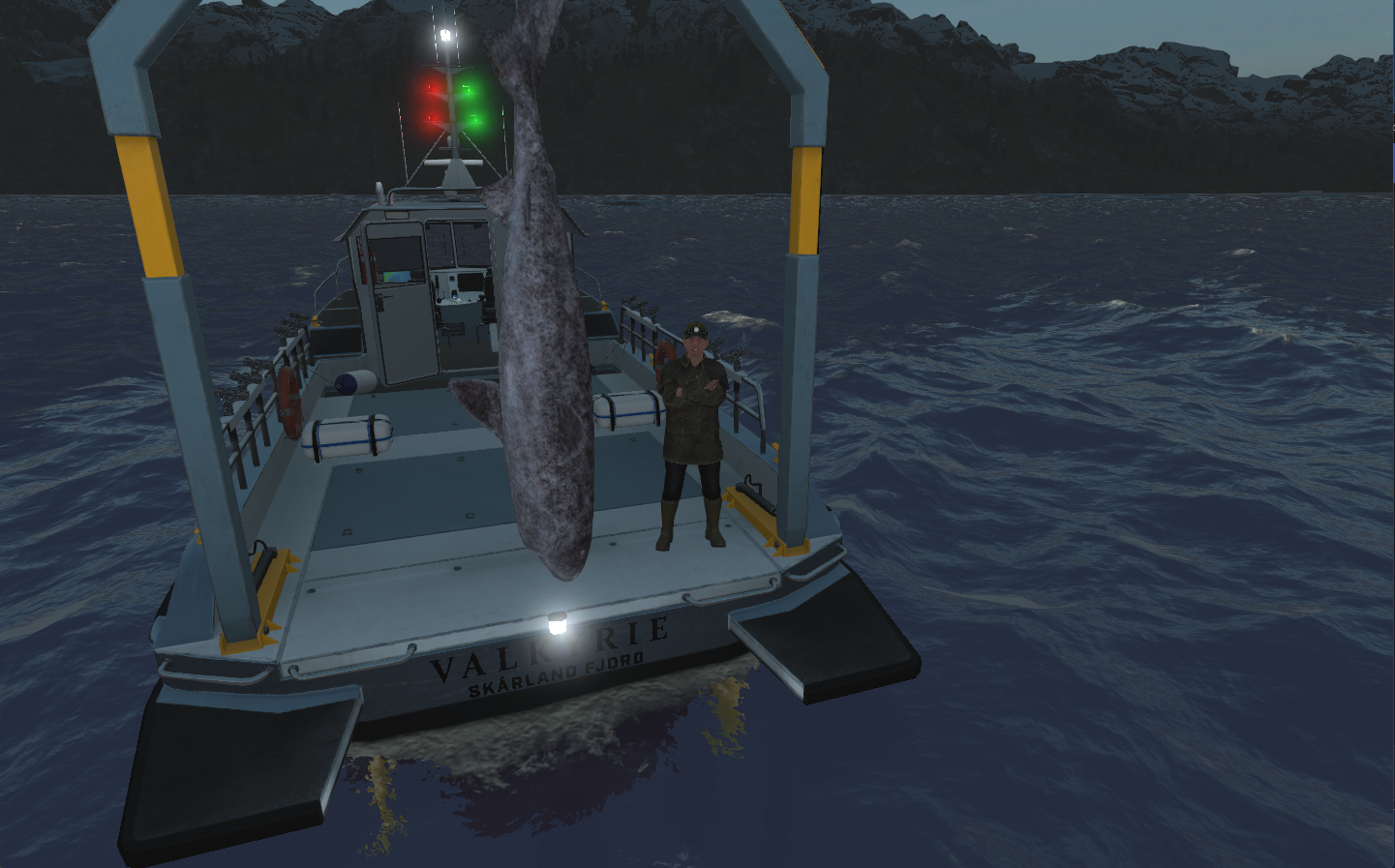 How to catch Greenland Shark at Skarland Fjord in Fishing Planet